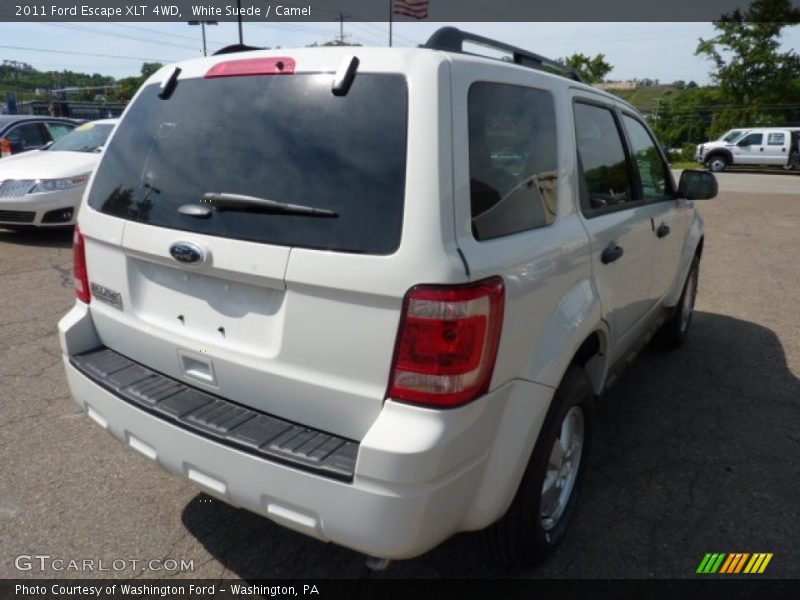 White Suede / Camel 2011 Ford Escape XLT 4WD