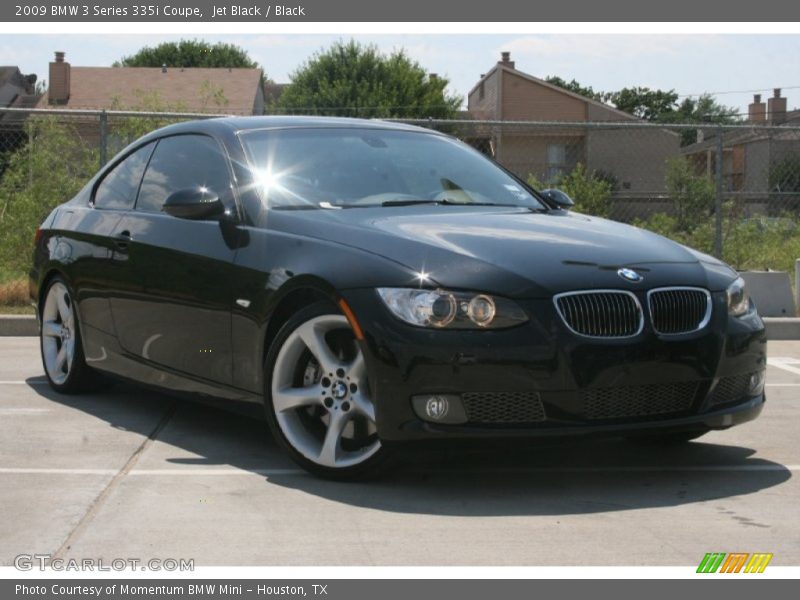Jet Black / Black 2009 BMW 3 Series 335i Coupe