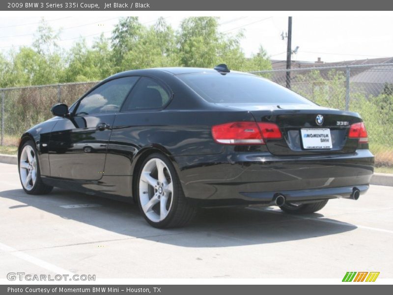 Jet Black / Black 2009 BMW 3 Series 335i Coupe
