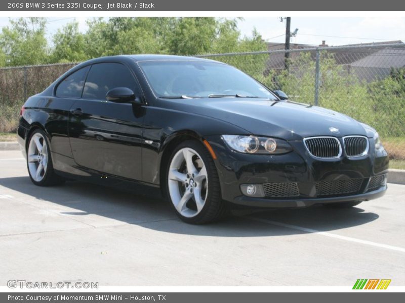 Jet Black / Black 2009 BMW 3 Series 335i Coupe