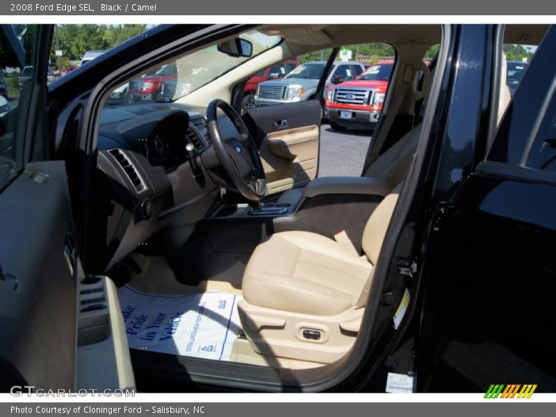 Black / Camel 2008 Ford Edge SEL