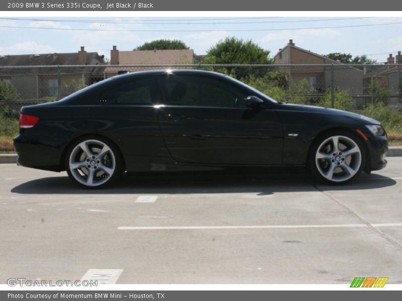 Jet Black / Black 2009 BMW 3 Series 335i Coupe