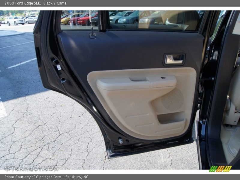 Black / Camel 2008 Ford Edge SEL