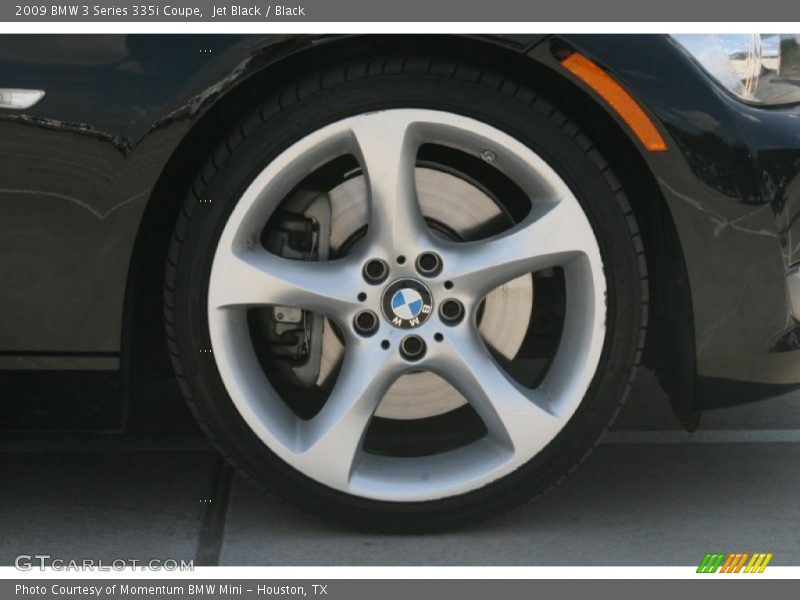 Jet Black / Black 2009 BMW 3 Series 335i Coupe