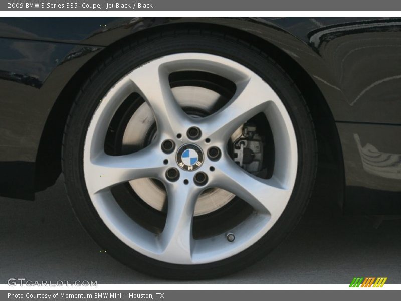 Jet Black / Black 2009 BMW 3 Series 335i Coupe