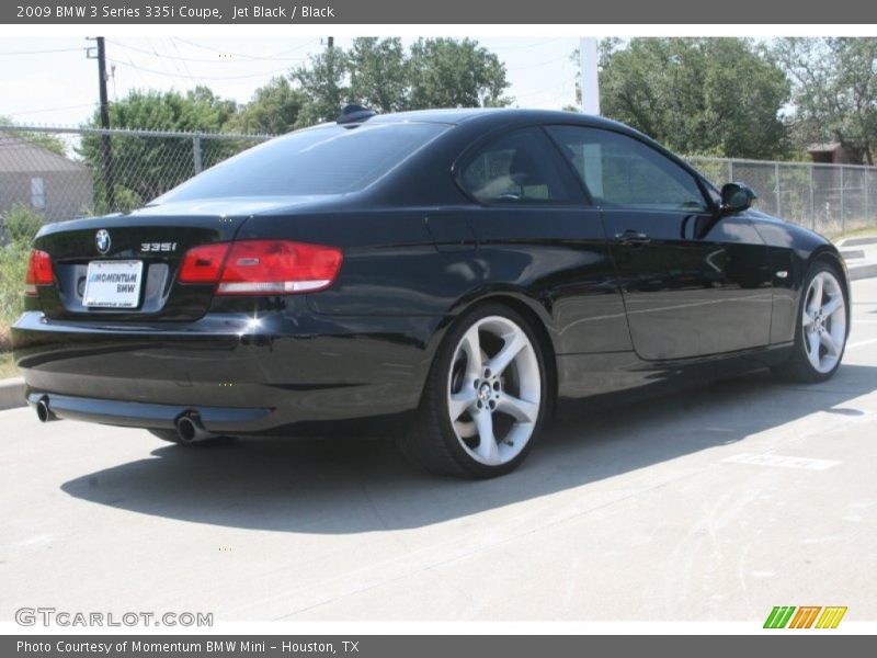 Jet Black / Black 2009 BMW 3 Series 335i Coupe