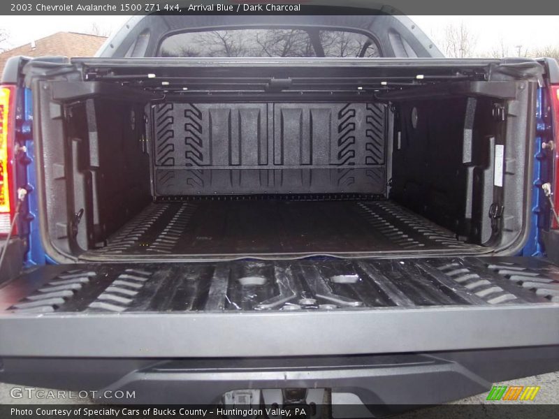 Arrival Blue / Dark Charcoal 2003 Chevrolet Avalanche 1500 Z71 4x4