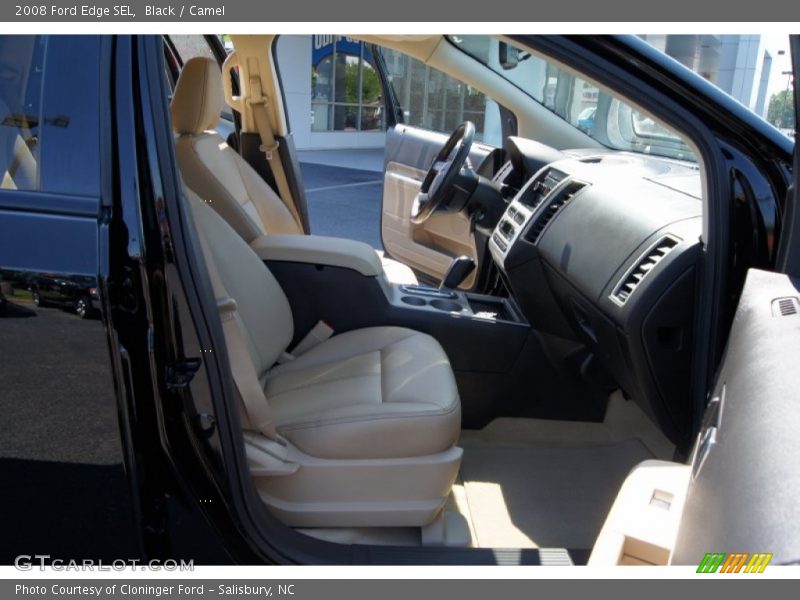 Black / Camel 2008 Ford Edge SEL