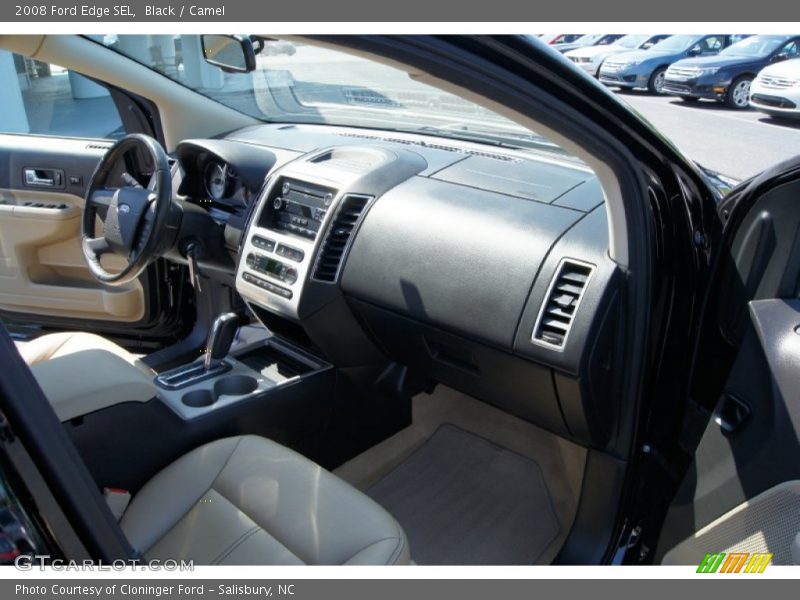 Black / Camel 2008 Ford Edge SEL