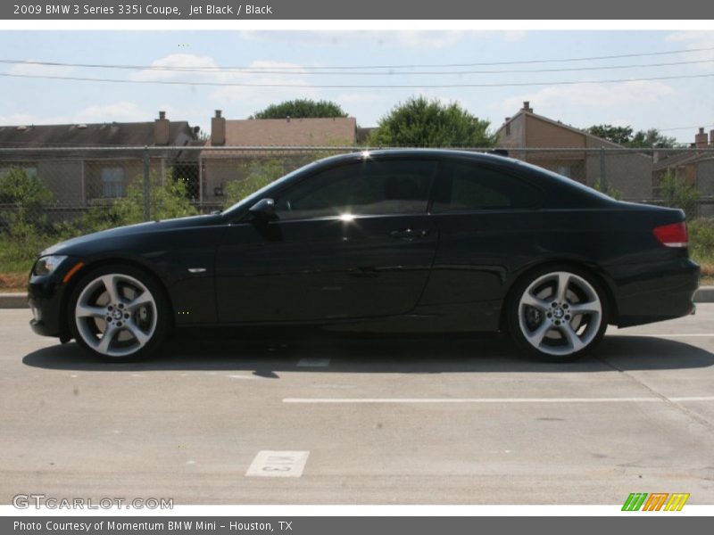 Jet Black / Black 2009 BMW 3 Series 335i Coupe