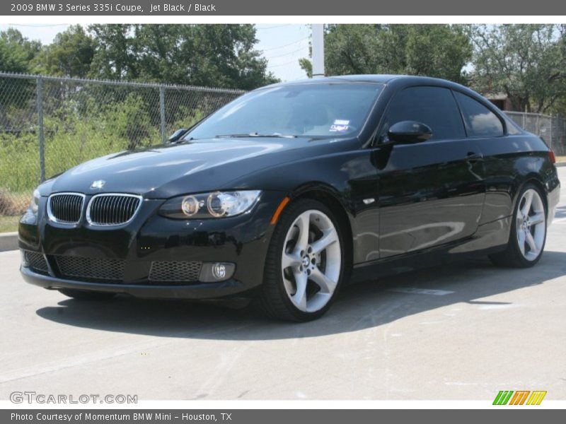 Jet Black / Black 2009 BMW 3 Series 335i Coupe