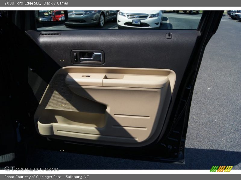 Black / Camel 2008 Ford Edge SEL