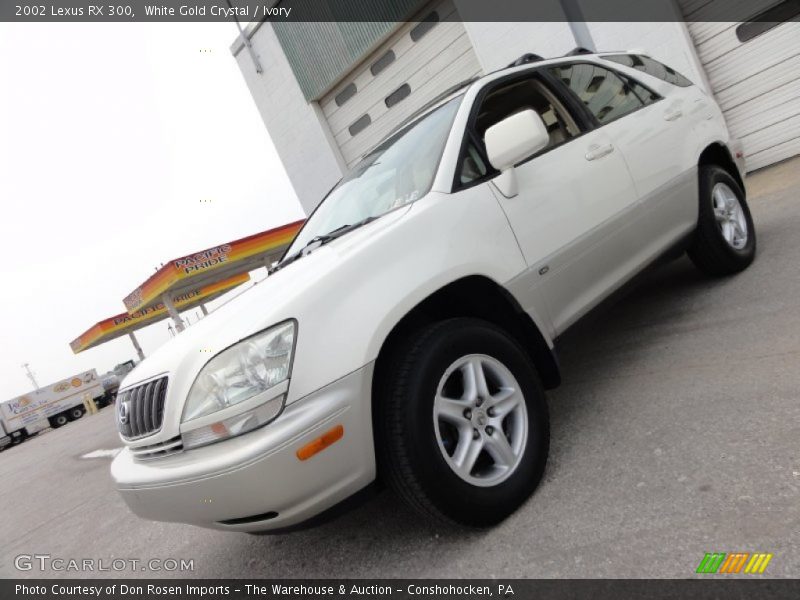 White Gold Crystal / Ivory 2002 Lexus RX 300