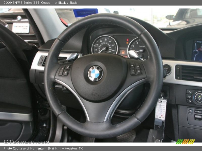 Jet Black / Black 2009 BMW 3 Series 335i Coupe