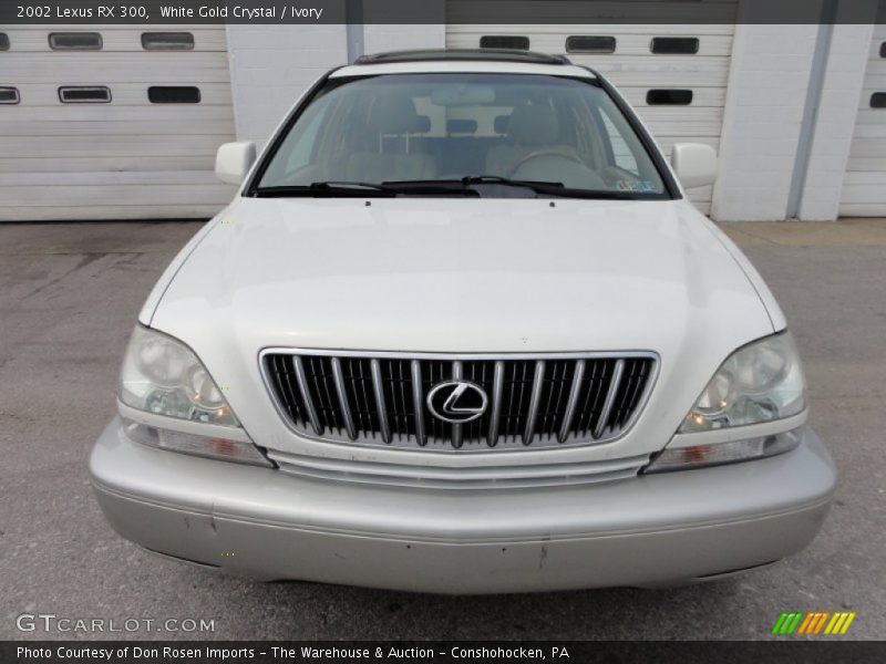 White Gold Crystal / Ivory 2002 Lexus RX 300