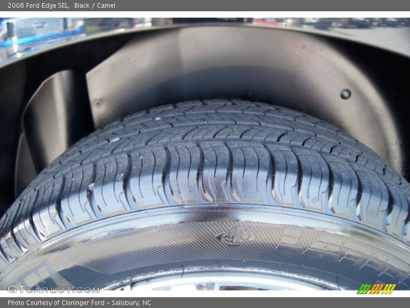 Black / Camel 2008 Ford Edge SEL