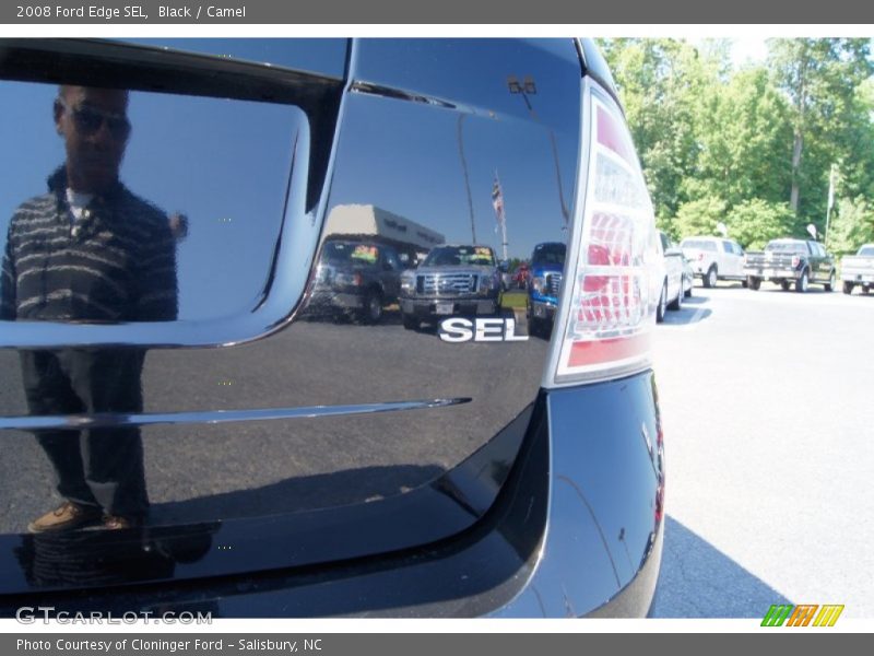 Black / Camel 2008 Ford Edge SEL