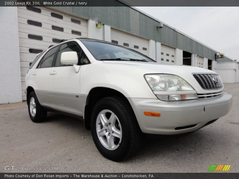 White Gold Crystal / Ivory 2002 Lexus RX 300