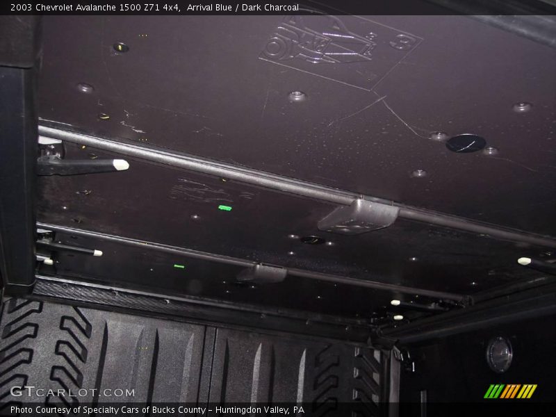 Arrival Blue / Dark Charcoal 2003 Chevrolet Avalanche 1500 Z71 4x4