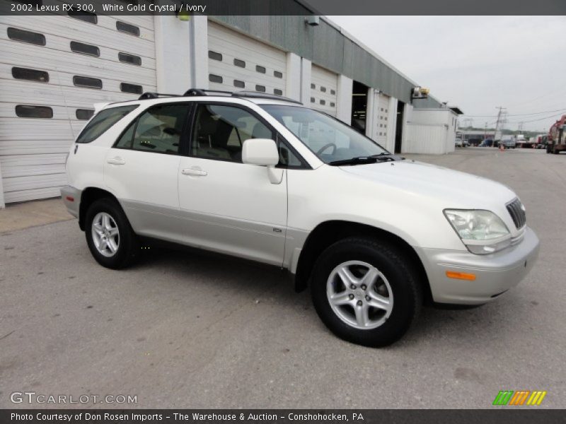 White Gold Crystal / Ivory 2002 Lexus RX 300