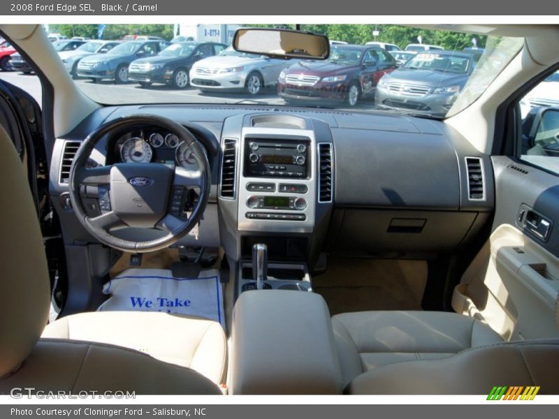 Black / Camel 2008 Ford Edge SEL