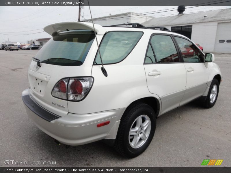 White Gold Crystal / Ivory 2002 Lexus RX 300