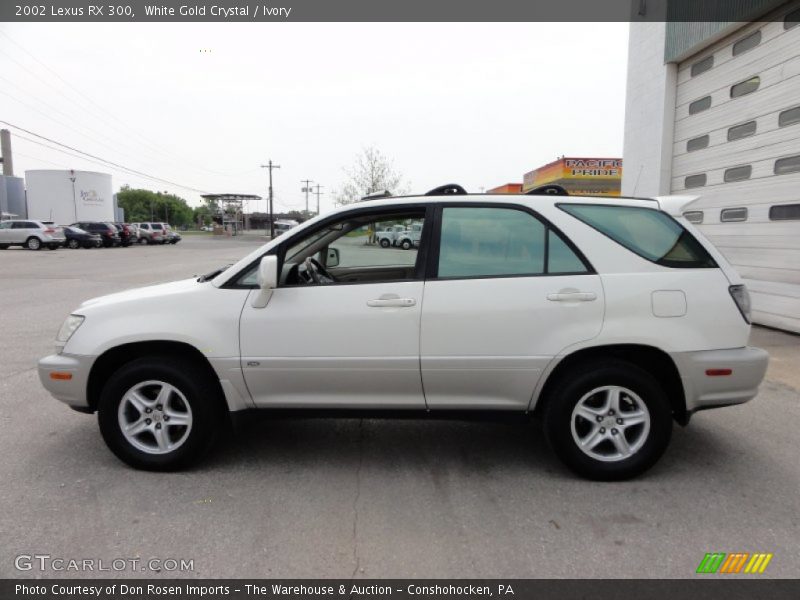 White Gold Crystal / Ivory 2002 Lexus RX 300