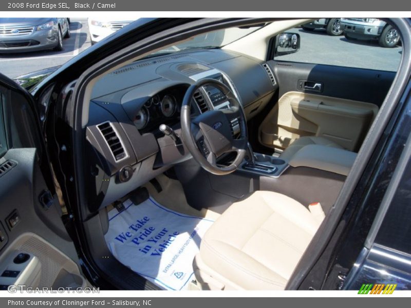 Black / Camel 2008 Ford Edge SEL