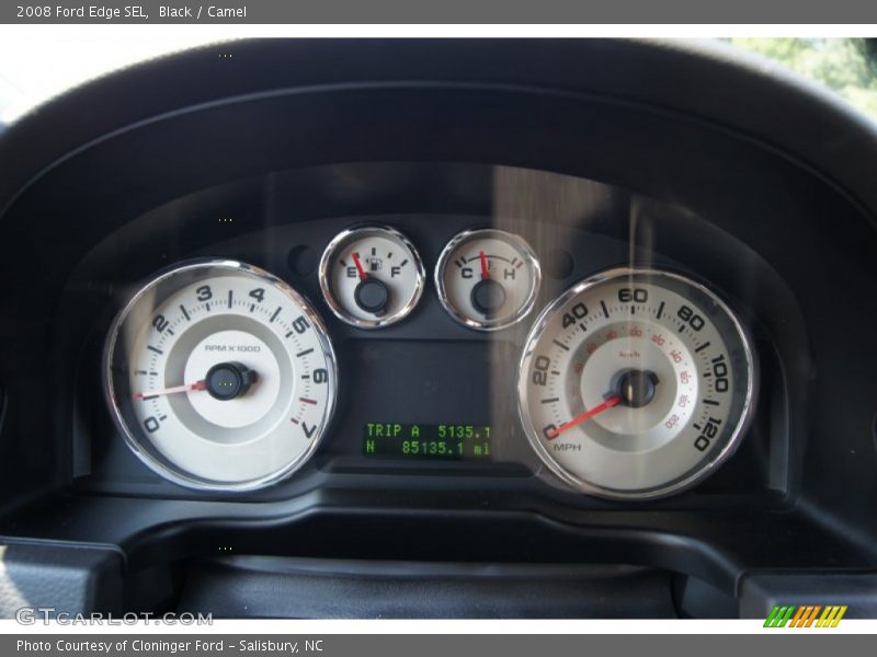 Black / Camel 2008 Ford Edge SEL