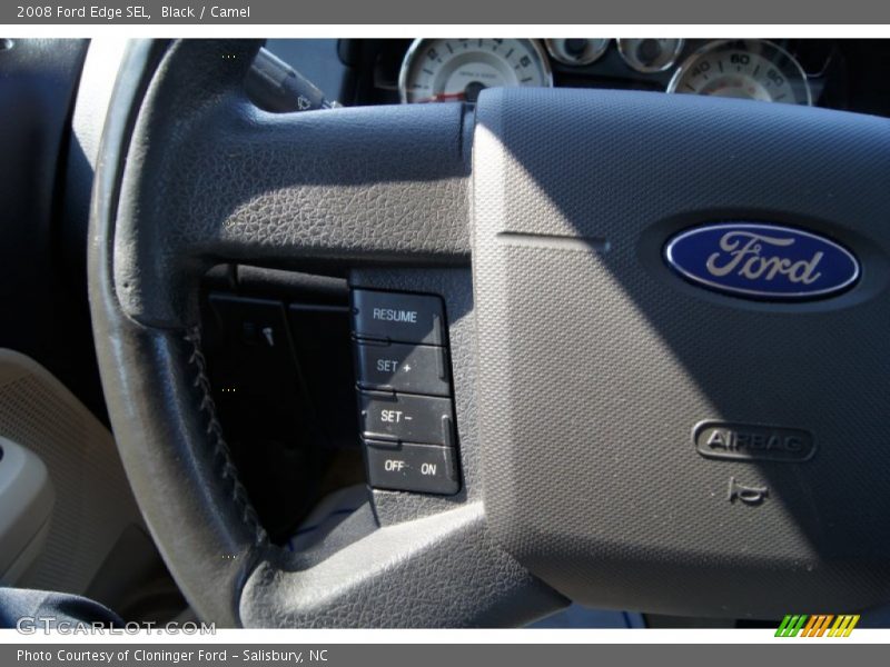 Black / Camel 2008 Ford Edge SEL