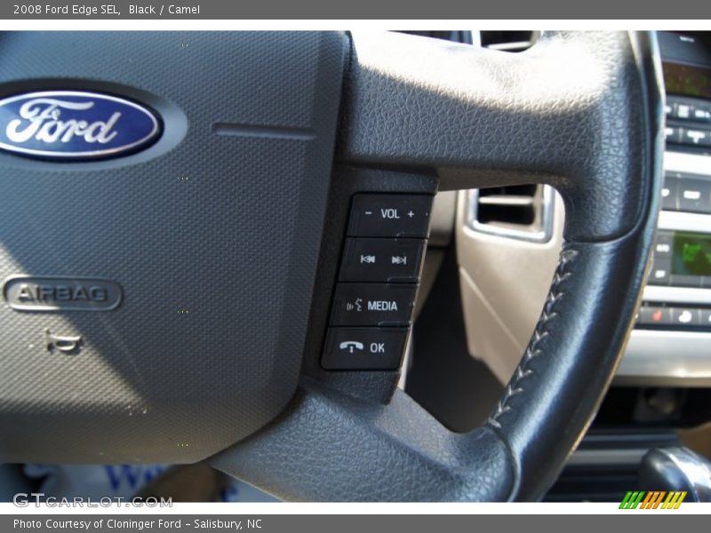Black / Camel 2008 Ford Edge SEL
