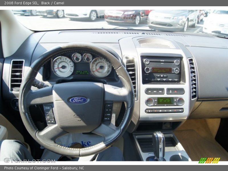 Black / Camel 2008 Ford Edge SEL