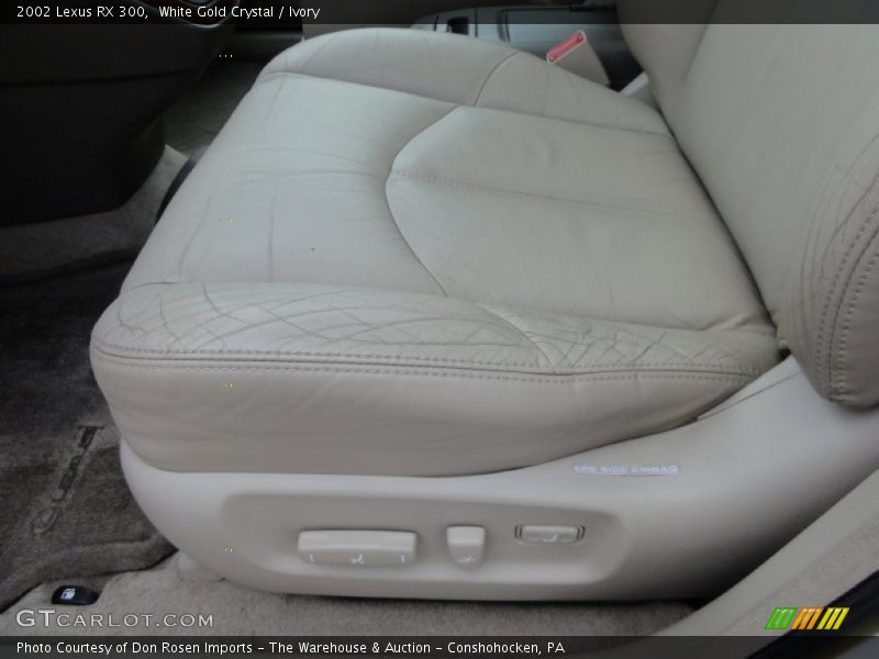 White Gold Crystal / Ivory 2002 Lexus RX 300