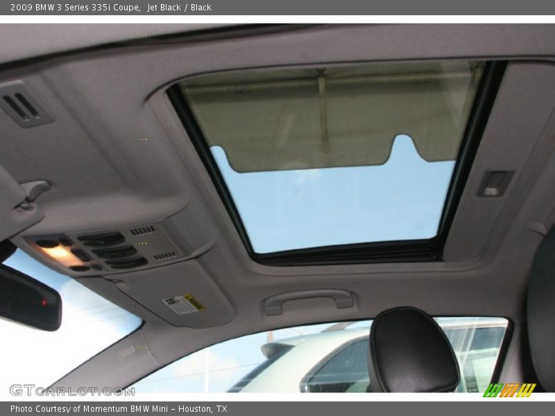 Jet Black / Black 2009 BMW 3 Series 335i Coupe