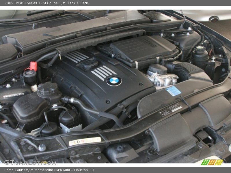 Jet Black / Black 2009 BMW 3 Series 335i Coupe