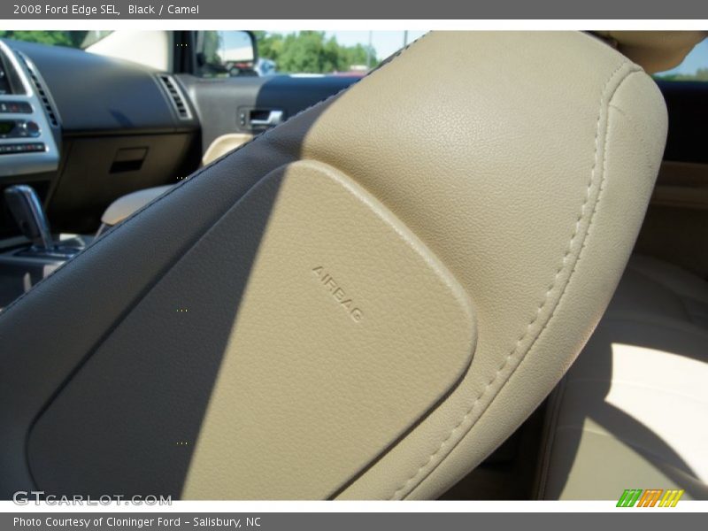 Black / Camel 2008 Ford Edge SEL