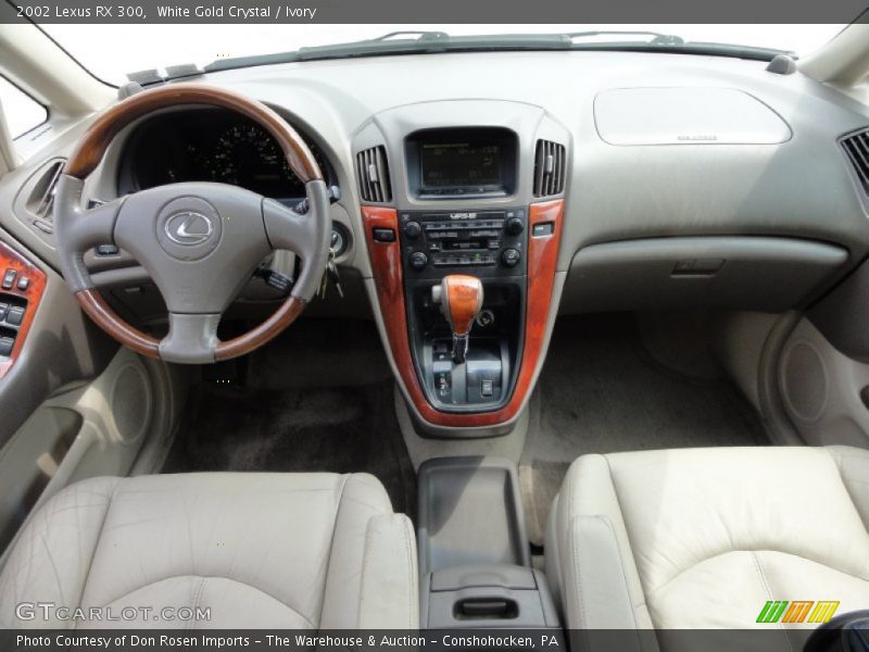 White Gold Crystal / Ivory 2002 Lexus RX 300