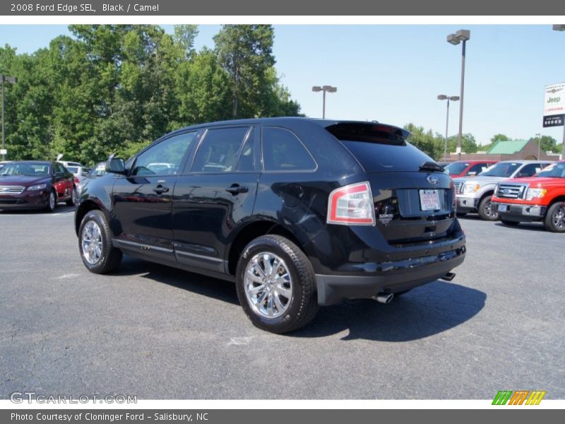 Black / Camel 2008 Ford Edge SEL