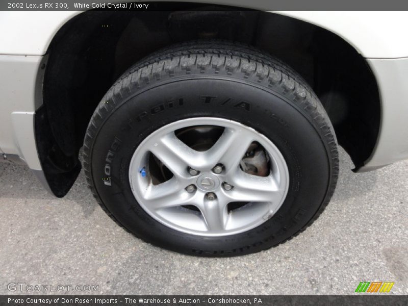 White Gold Crystal / Ivory 2002 Lexus RX 300