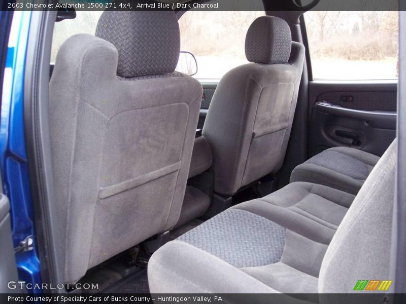Arrival Blue / Dark Charcoal 2003 Chevrolet Avalanche 1500 Z71 4x4