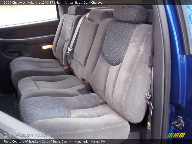 Arrival Blue / Dark Charcoal 2003 Chevrolet Avalanche 1500 Z71 4x4