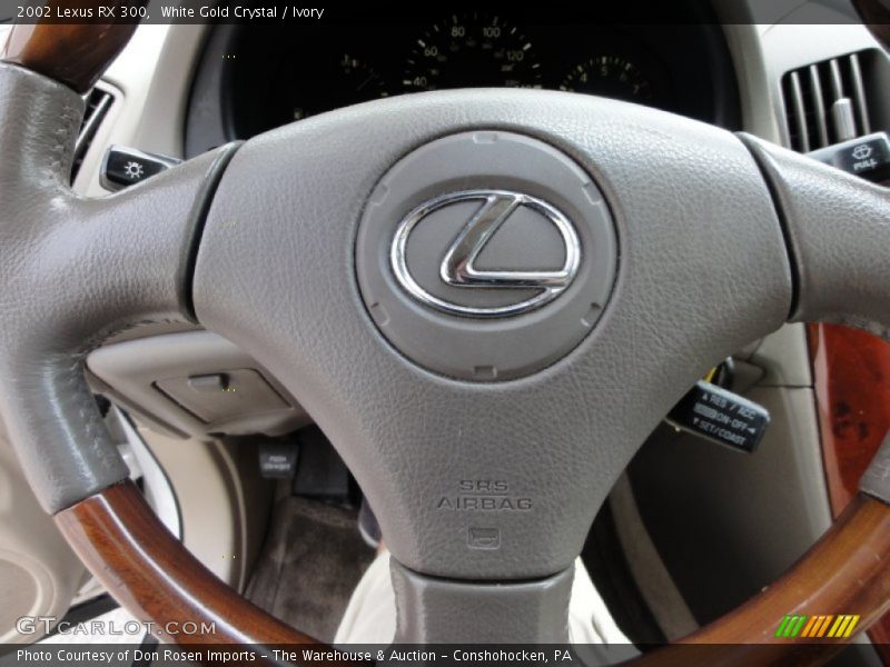 White Gold Crystal / Ivory 2002 Lexus RX 300