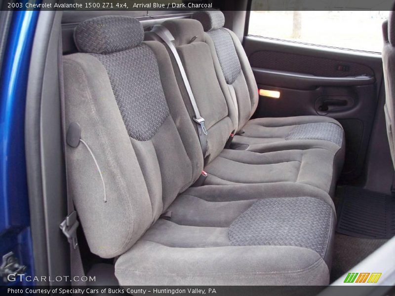 Arrival Blue / Dark Charcoal 2003 Chevrolet Avalanche 1500 Z71 4x4