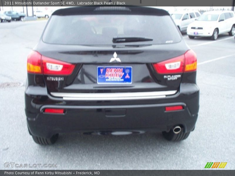 Labrador Black Pearl / Black 2011 Mitsubishi Outlander Sport SE 4WD