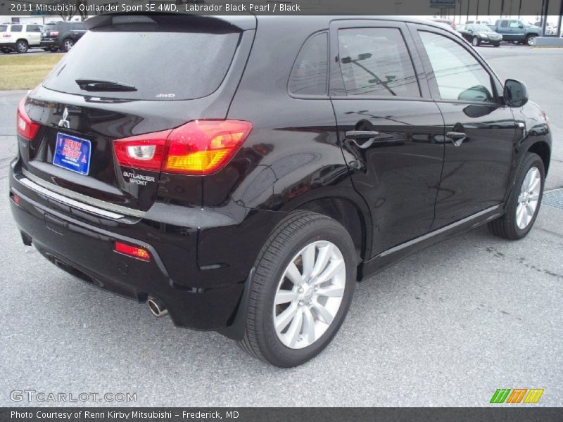 Labrador Black Pearl / Black 2011 Mitsubishi Outlander Sport SE 4WD