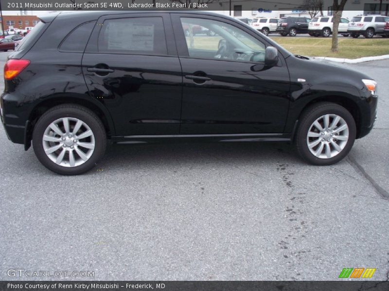 Labrador Black Pearl / Black 2011 Mitsubishi Outlander Sport SE 4WD