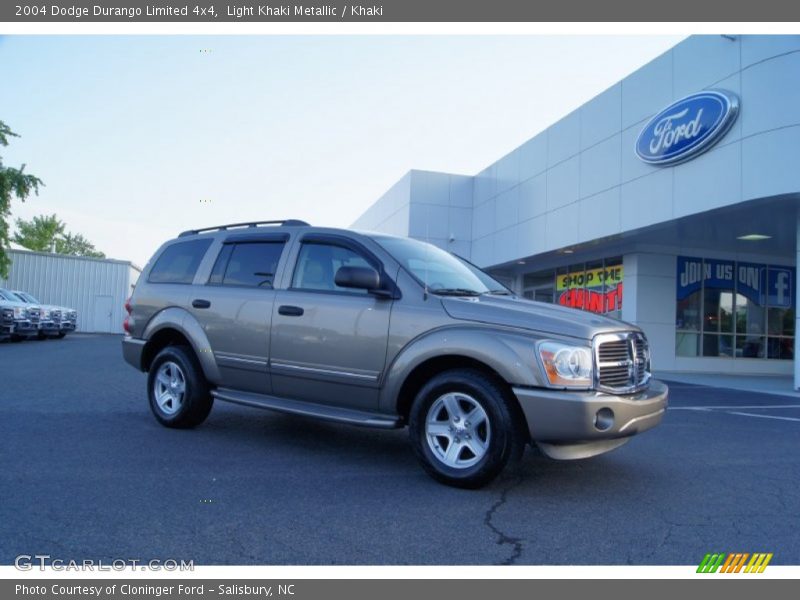 Light Khaki Metallic / Khaki 2004 Dodge Durango Limited 4x4