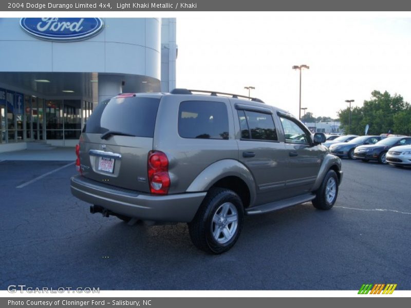 Light Khaki Metallic / Khaki 2004 Dodge Durango Limited 4x4