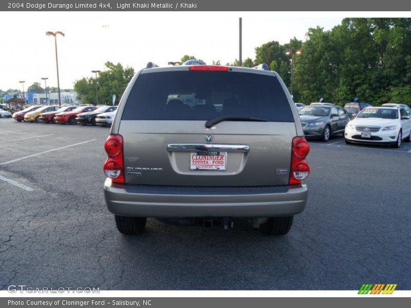 Light Khaki Metallic / Khaki 2004 Dodge Durango Limited 4x4