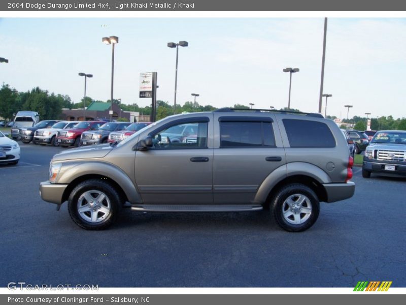 Light Khaki Metallic / Khaki 2004 Dodge Durango Limited 4x4